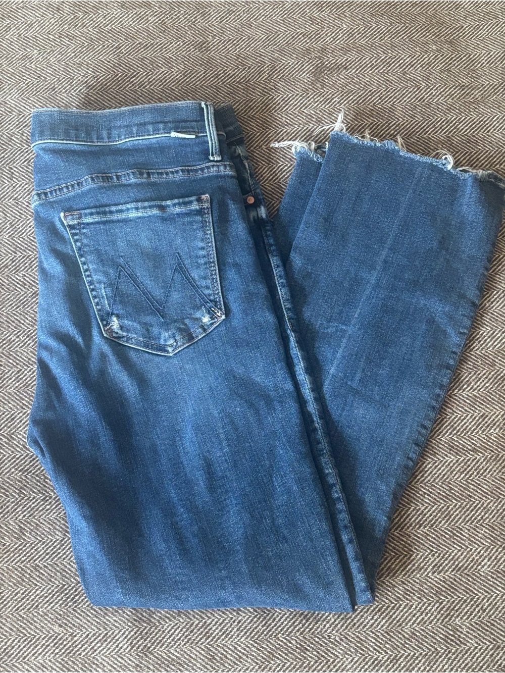 MOTHER The insider crop Step Chew Dancing on Coals Size 31 - Picture 2 of 7
